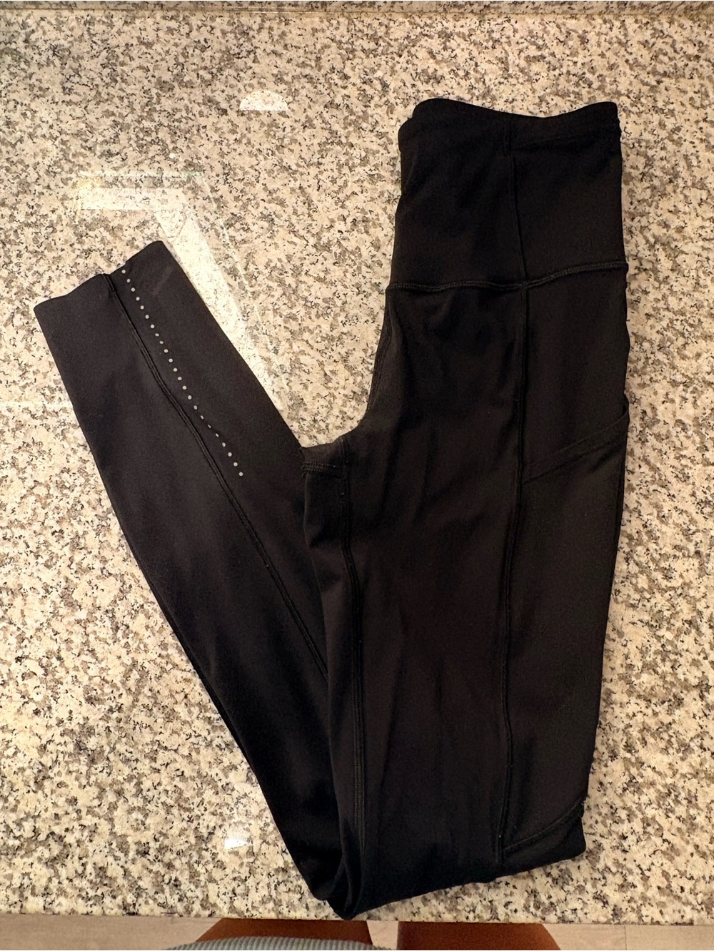 lululemon fast and free Black High-Rise Leggings
